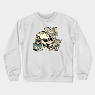 SKULL FUNK & DRAW Crewneck Sweatshirt